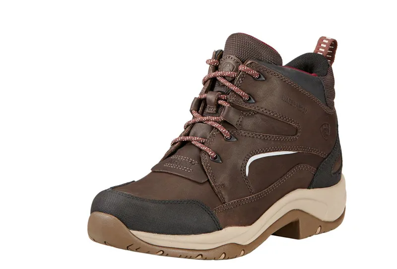 Ariat Ladies Telluride 11 H2O Lace Boots Dark Brown